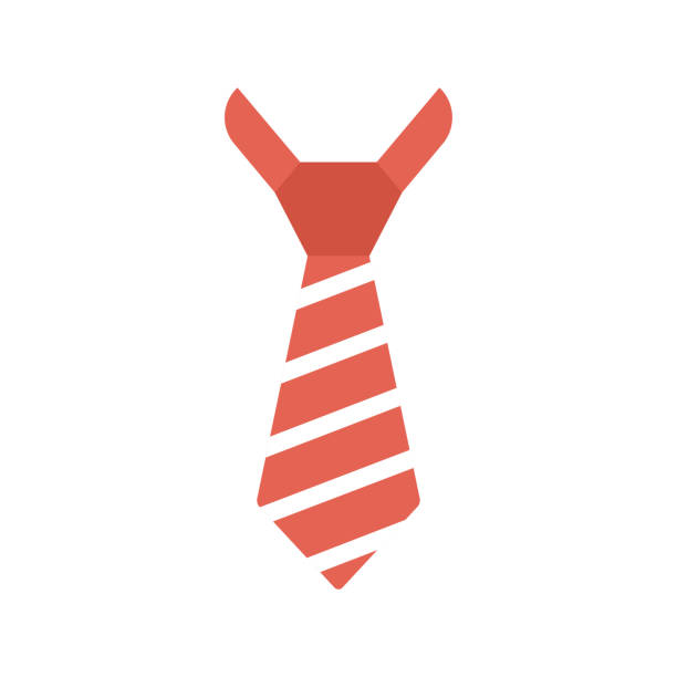 krawatte krawatte schule - krawatte stock-grafiken, -clipart, -cartoons und -symbole