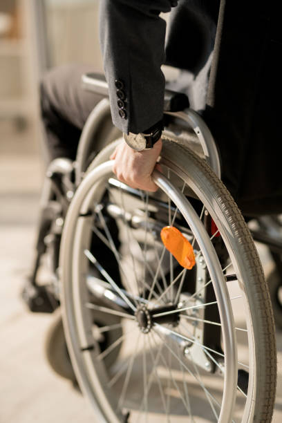 istock Disabled man in wheelchair 1094001128