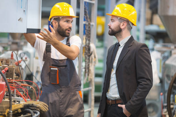 istock Quality inspectors team at factory 1094002172