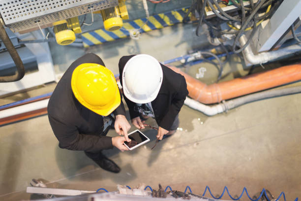 istock Quality inspectors team at factory 1094002582