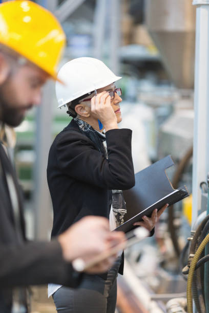 istock Quality inspectors team at factory 1094002872