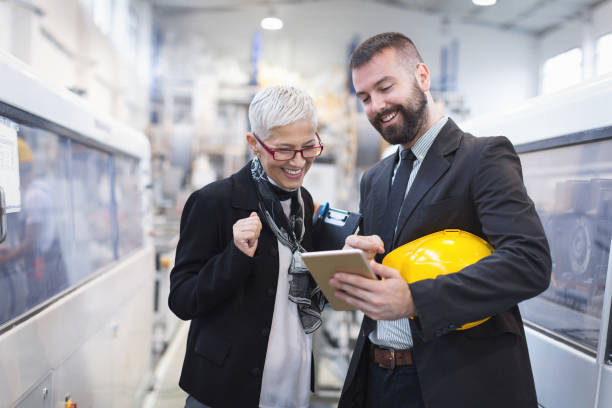 istock Quality inspectors team at factory 1094005130