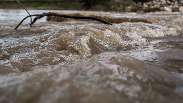 istock Beautiful river flowing water after heavy rain- Israel 1094014030