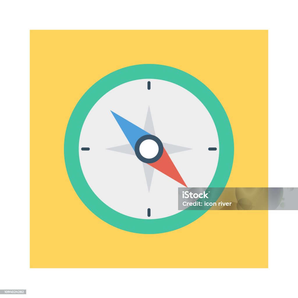 Direction Copus Direction Compass Navigation Stock Illustration - Download Image Now ...