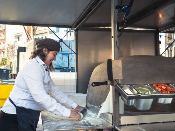 istock Working in the food truk 1094027926