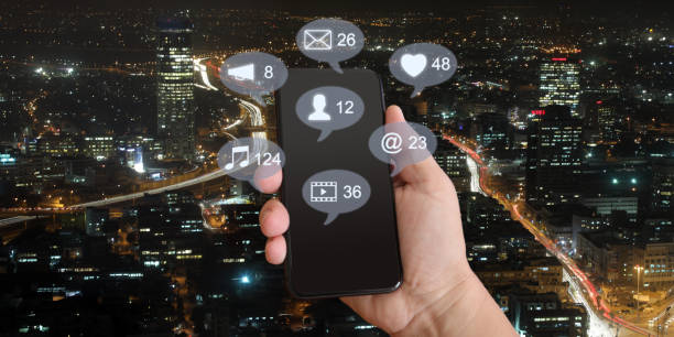 istock Social media icon computer network connection community people mobile phone app 1094033046
