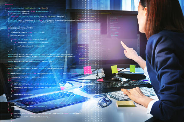 istock Business woman working with computer in the office 1094034618
