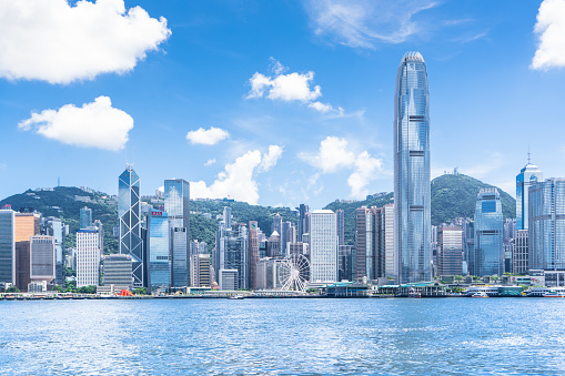 ictoria Harbour - Hong Kong, Hong Kong, Urban Skyline, Asia, China - East Asia