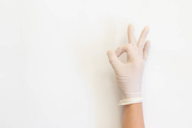 istock Doctor or Nurse human hand showing gesture 1094047704