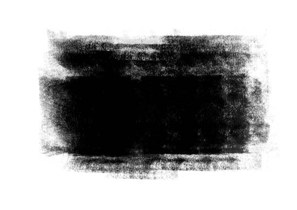istock Black color graphic patches graphic brush strokes design effect element for background 1094048282