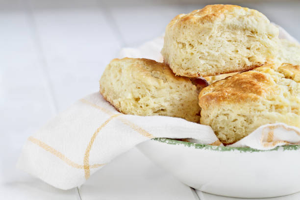 istock Fresh buttermilk southern biscuits or scones 1094049098