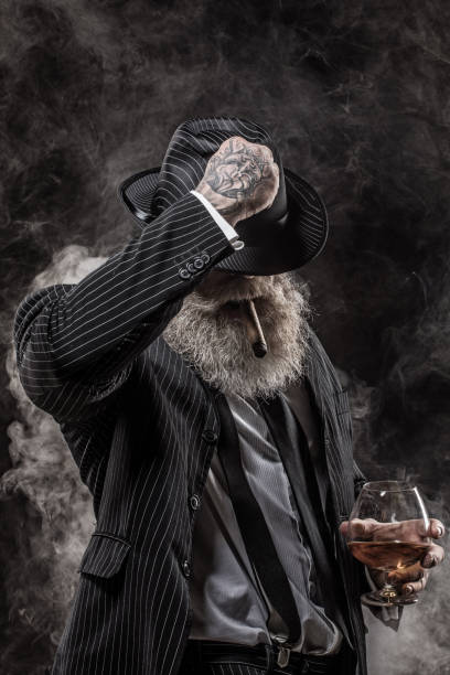 istock Senior Gangster Mafia Man 1094056864