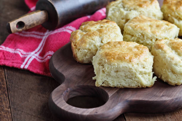 istock Freshly baked buttermilk southern biscuits or scones 1094056938
