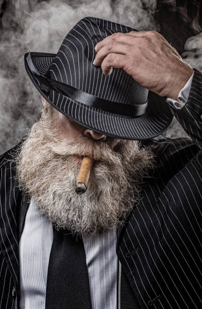 istock Senior Gangster Mafia Man 1094057144