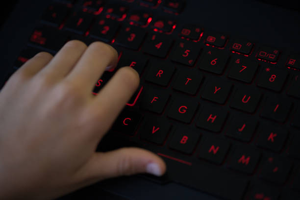 istock Cute boy playing game-GAMER 1094062490