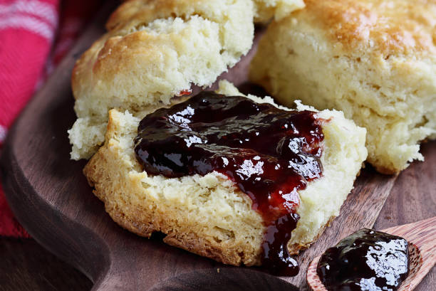 istock Preserves over Buttermilk Southern Biscuits 1094063370