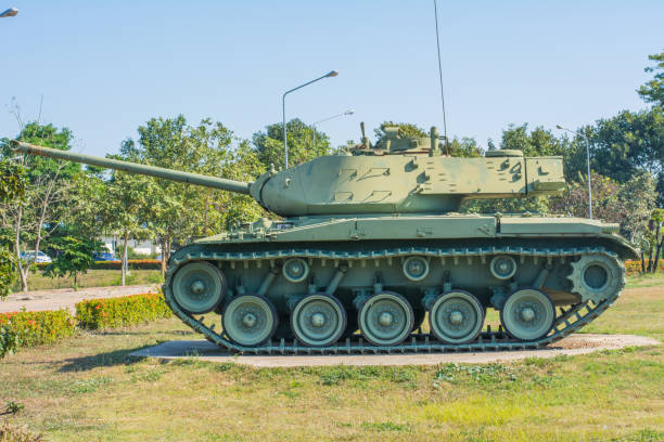 istock Close-up tank on the outdoor. 1094064624