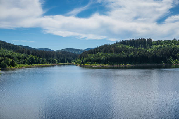 istock Zillierbach Dam lake in Harz, Germany 1094074988