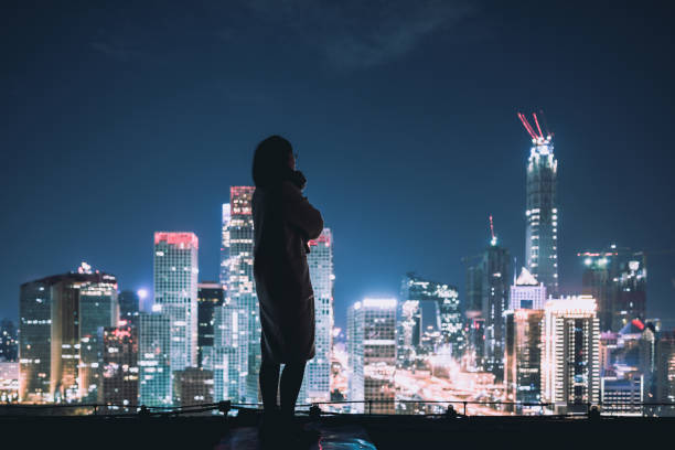 istock Overlooking the Stunning View Of City 1094077544