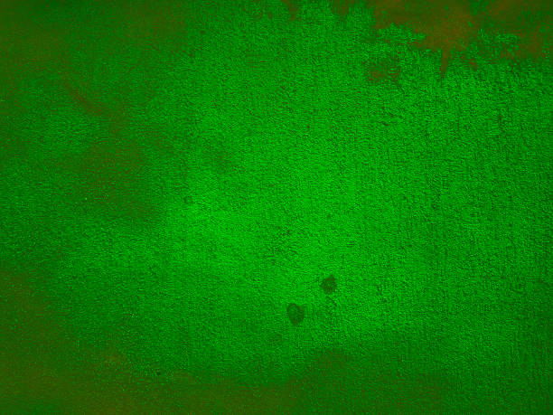 istock Green color grunge wall surface old weathered aged dirty background 1094085700