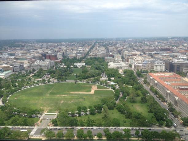 istock White House South Side / Distant view of Washington DC. 1094087364
