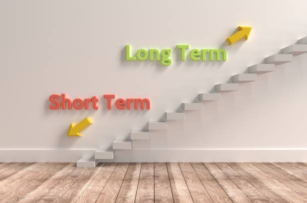 Decisions, go short or long? Decision making long stock pictures, royalty-free photos & images