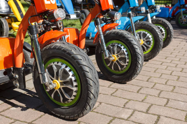 istock row of electric bicycles 1094093238