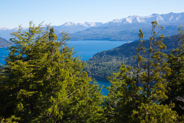 istock Lakes Nahuel Huapi and mountain Campanario 1094096998