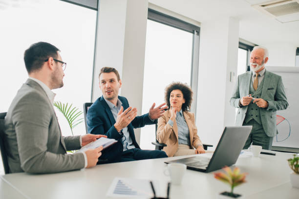 istock Business people having business meeting 1094097326