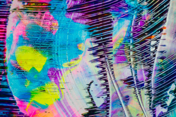 istock Abstract art colourful background. Hand-painted background.  - Image 1094117594