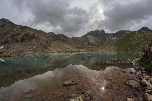 istock Reflection in the water of a large Sofia lake. 2800m. 1094120934