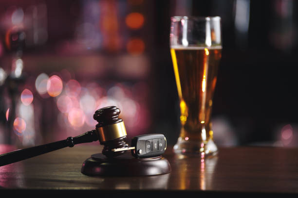 istock Car key in beer mug, 1094143288