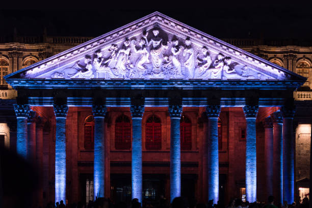 The Santos Degollado Theater is a mid-nineteenth century building, located in the Mexican city of Guadalajara.