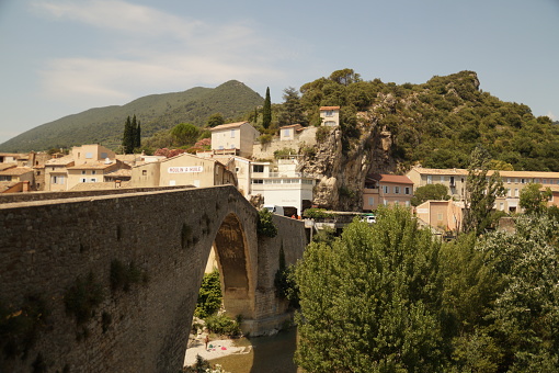 Landscape of the olive oil making city