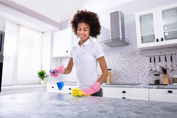istock African Woman Cleaning Kitchen Counter 1094152984