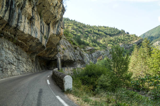 istock Road dug into the mountain 1094154302