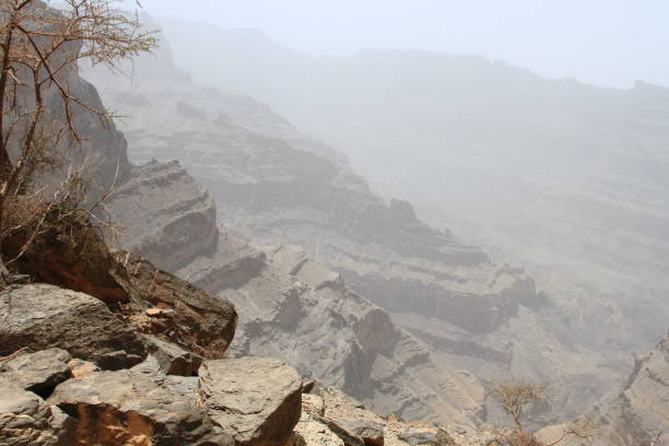 istock Jebel Shams, the highest peak in Oman 1094158052