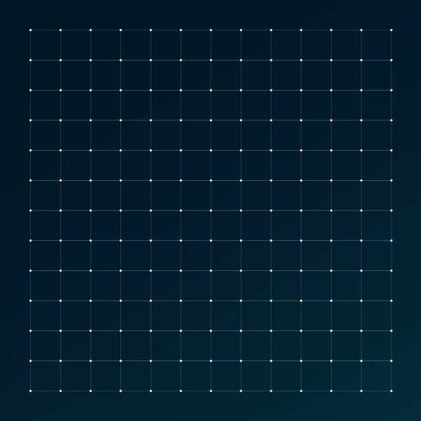 ilustrações de stock, clip art, desenhos animados e ícones de hud grid interface - moldura completa