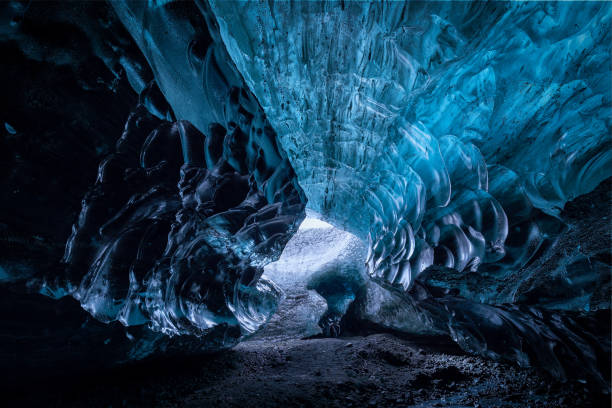 istock Blue ice cave in Vatnajokull glacier, Iceland 1094183062