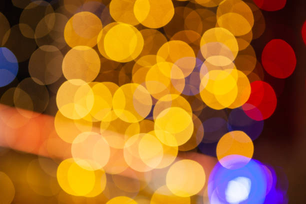 istock Colored Abstract Blurred lights Background, concept christmas day 1094185754