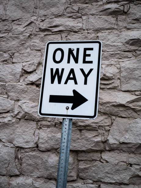 istock One Way Street Sign 1094205124