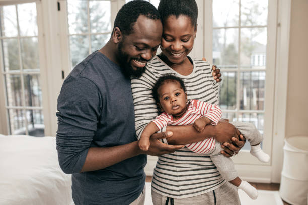 istock Millennial parents and  newborn baby 1094210734