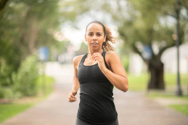 istock Focused girl running 1094238016