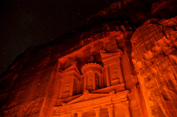 istock The Petra Treasury at Night 1094238116