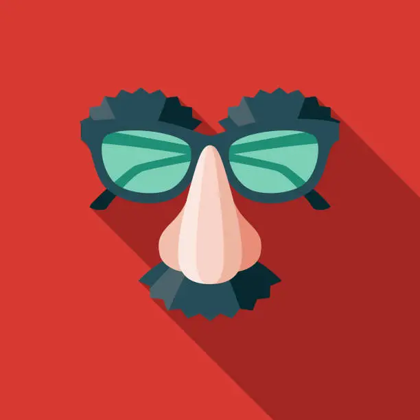 Vector illustration of Disguise Children's Toy Icon