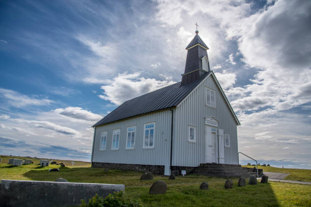 istock Strandarkirkja, Selvogur, Iceland 1094239842
