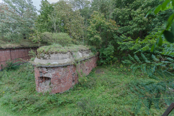 istock old German fortifications from red brick among the green forest 1094241006