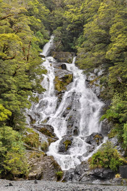 istock Fantail Falls in Mount Aspiring National Park 1094246880