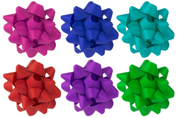istock Collection of colorful bow ribbon. 1094248328