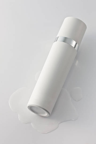 istock Realistic Cosmetic bottle. Container for cream, foams and other cosmetics. 1094249708